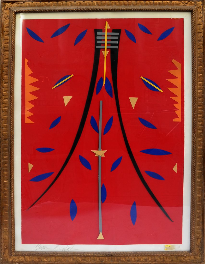 Framed Abstract Collage (1 of 7)