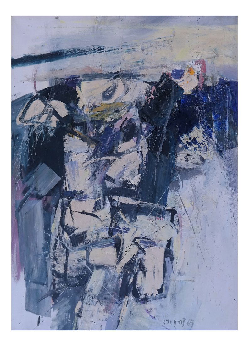 Pierre Van Soest, Abstract, Oil/Canvas (1 of 5)