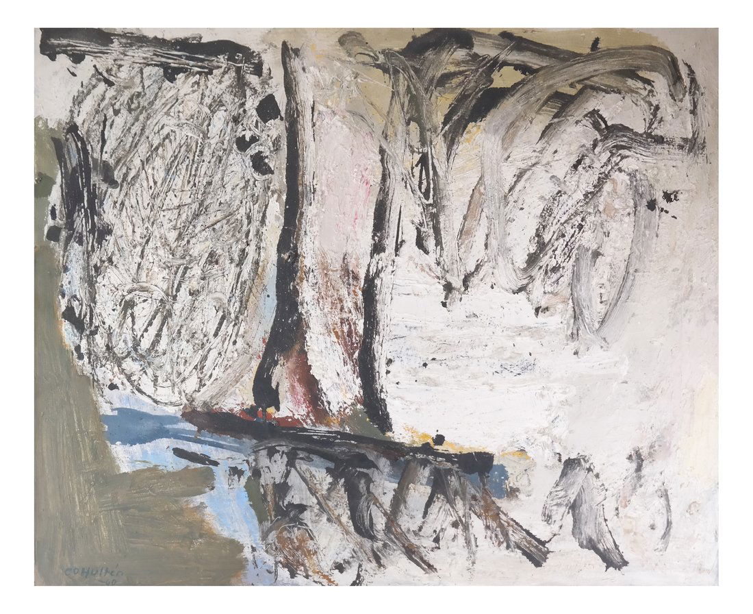 Carl Otto Hulten, Abstract, Oil/Canvas (1 of 8)