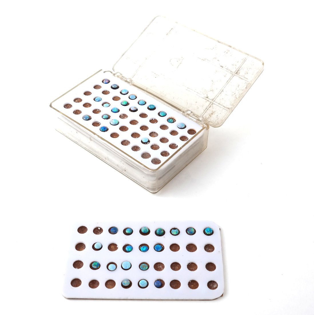 Box of Black Opal Doublets (1 of 5)