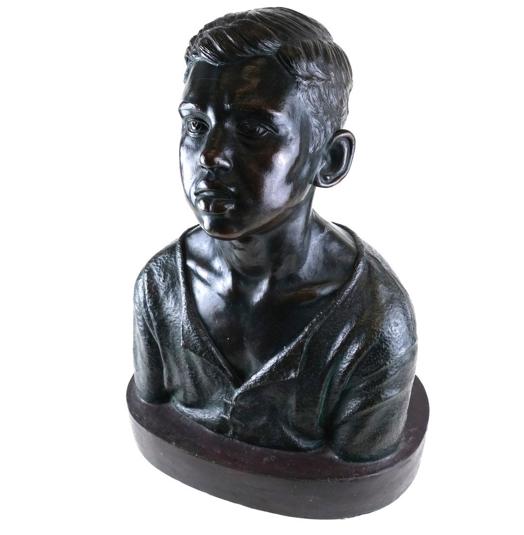 Bronze Bust of A Boy (1 of 7)
