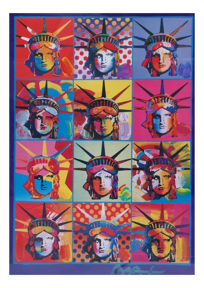 Peter Max Liberty & Justice for All, M/M (1 of 7)