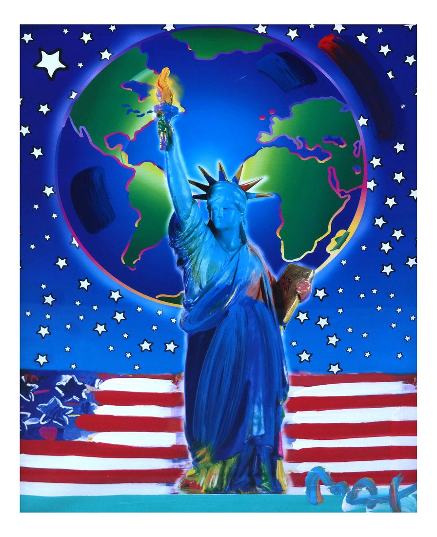 Peter Max, Peace on Earth Mixed Media (1 of 7)