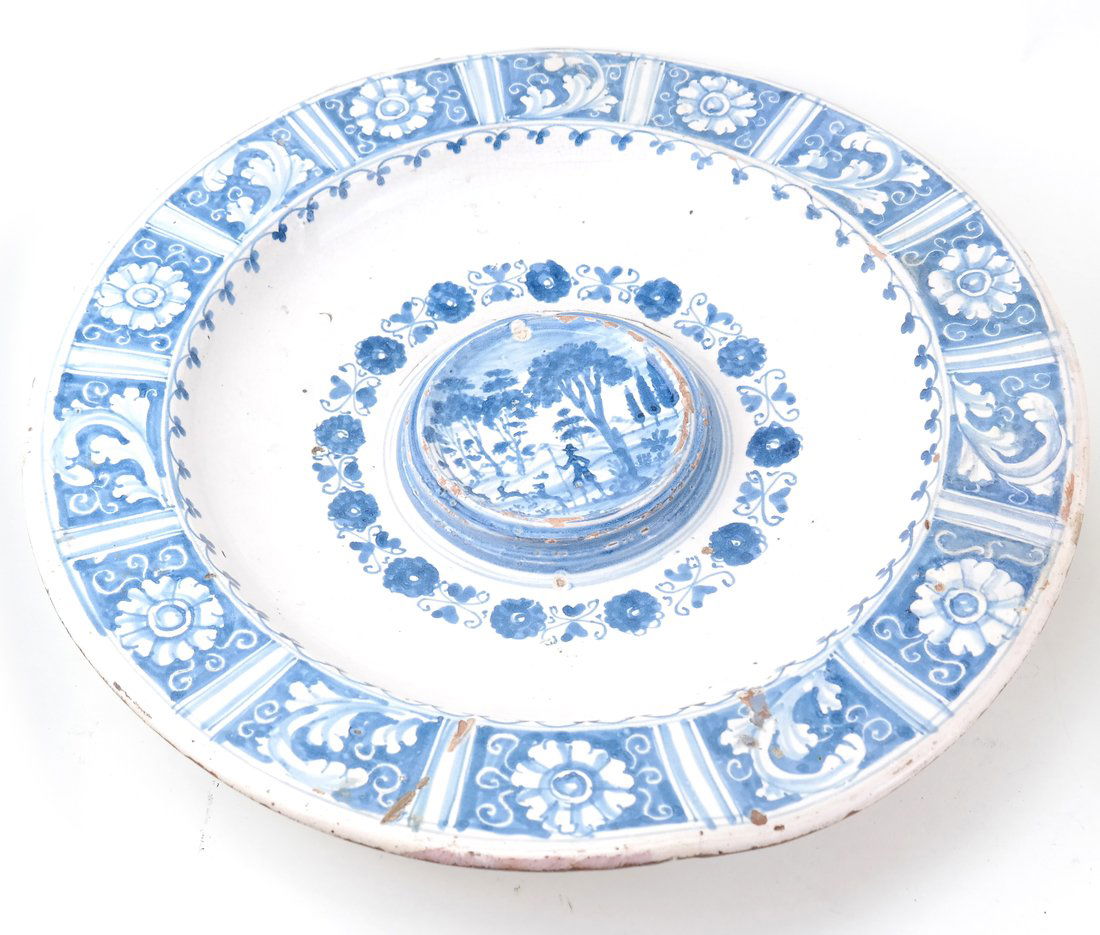 Tin-Glazed Pottery Charger (1 of 5)