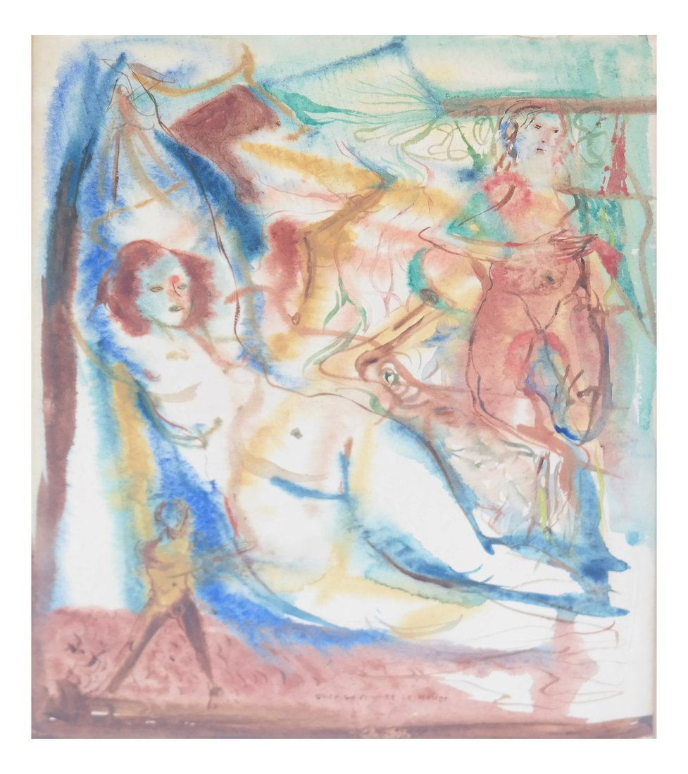 Wesley Lea, Watercolor - Nudes (1 of 6)