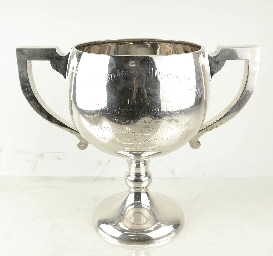 English Sterling Two-Handled Trophy Cup (1 of 7)