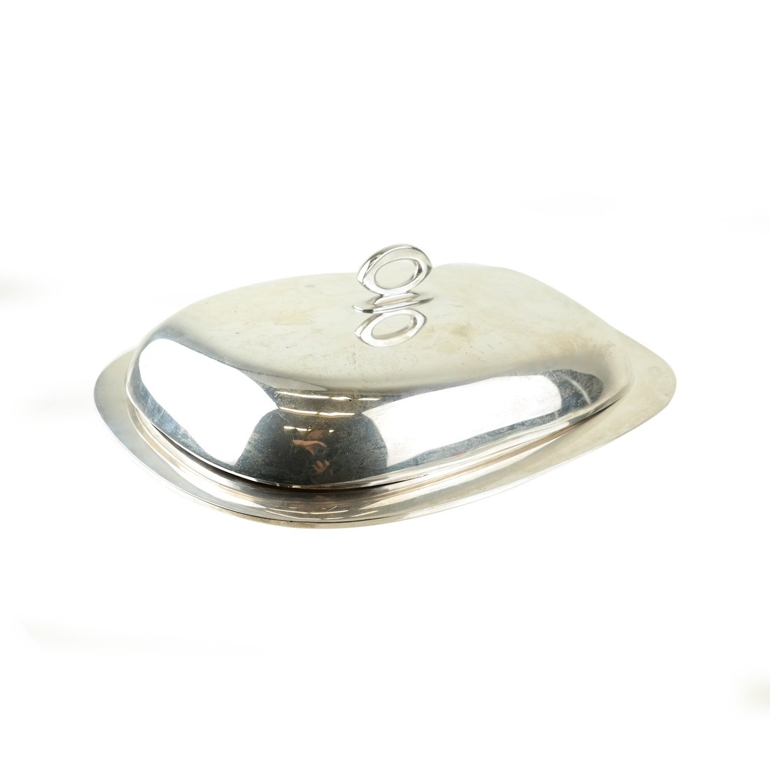 Italian Sterling Covered Serving Dish (1 of 3)