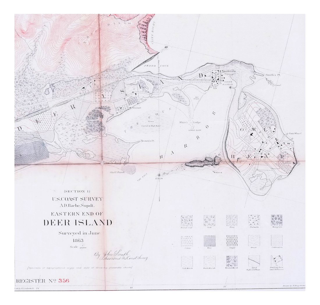 John Smith, Deer Island M.E. Map (1 of 5)