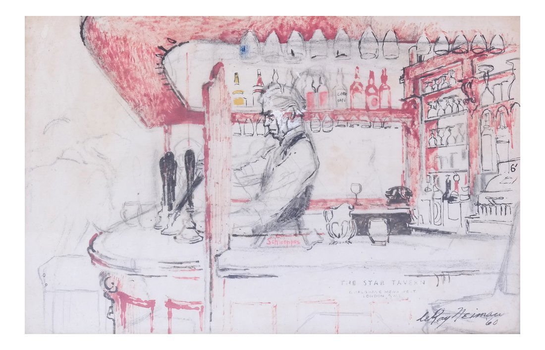 Leroy Neiman, The Star Tavern (1 of 5)