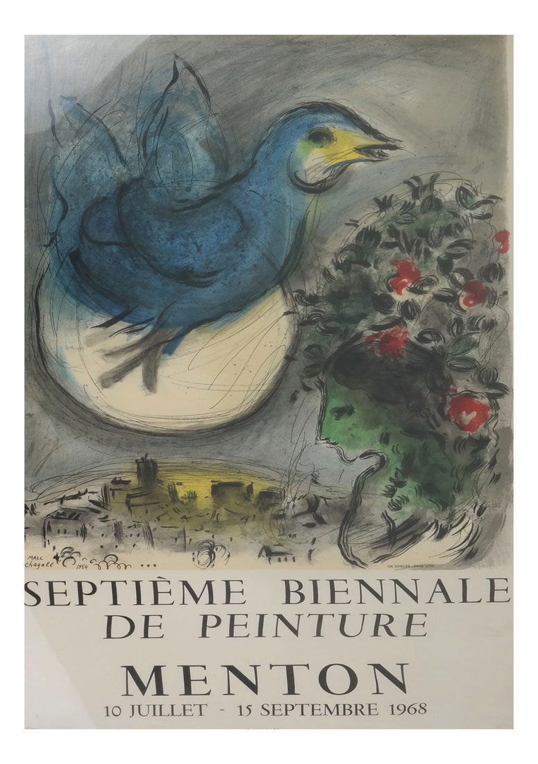 After Marc Chagall Lithograph Poster (1 of 6)