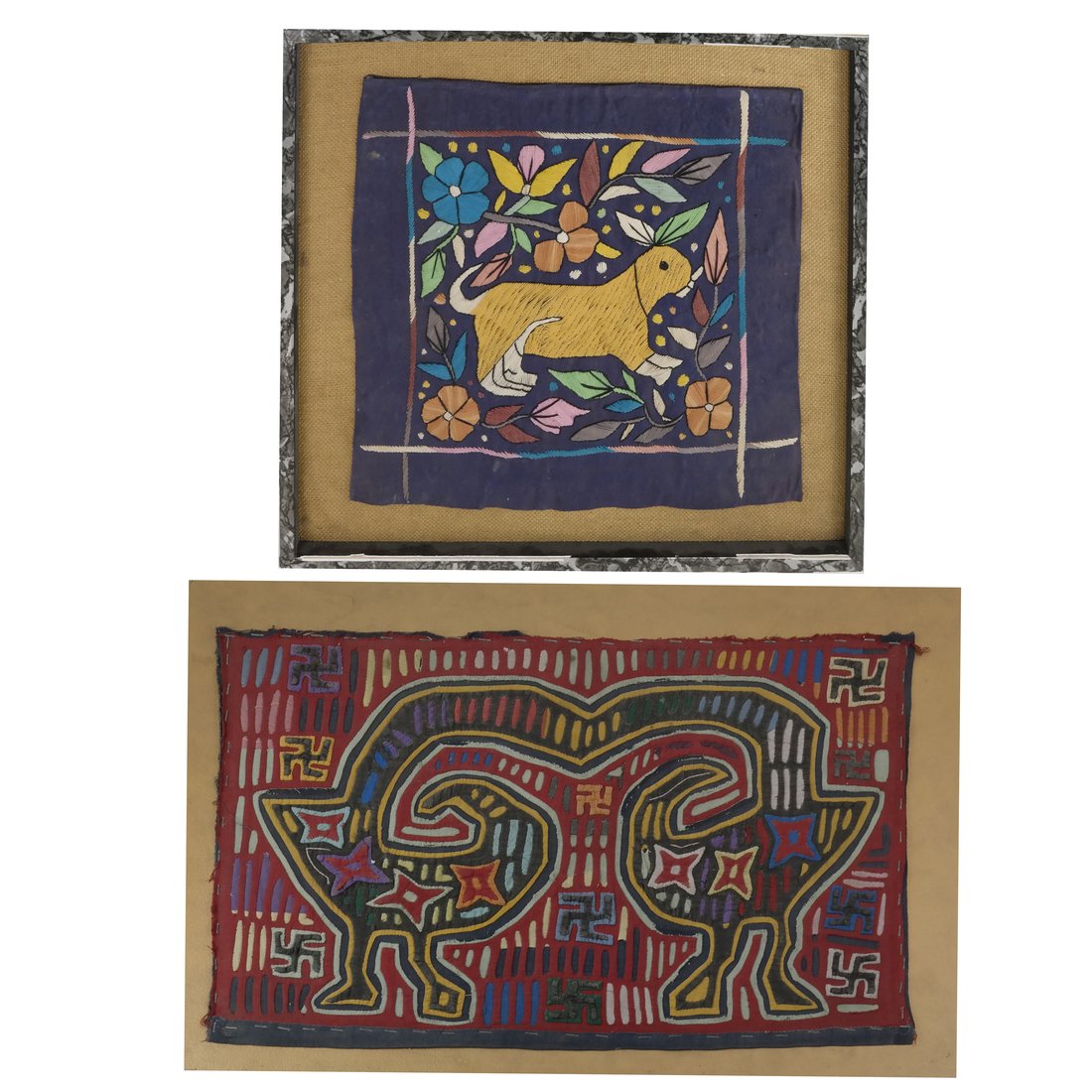 Panamanian Stitched Mola & an Embroidery (1 of 10)