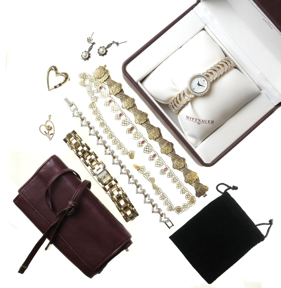 14k Watch and Costume Jewelry (1 of 10)