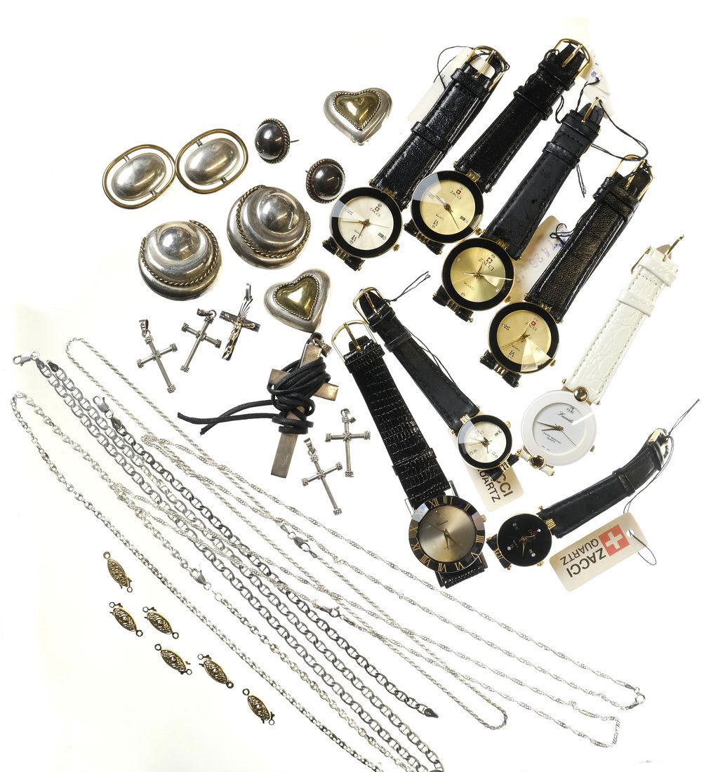 Sterling Jewelry and Two Quartz Watches (1 of 7)