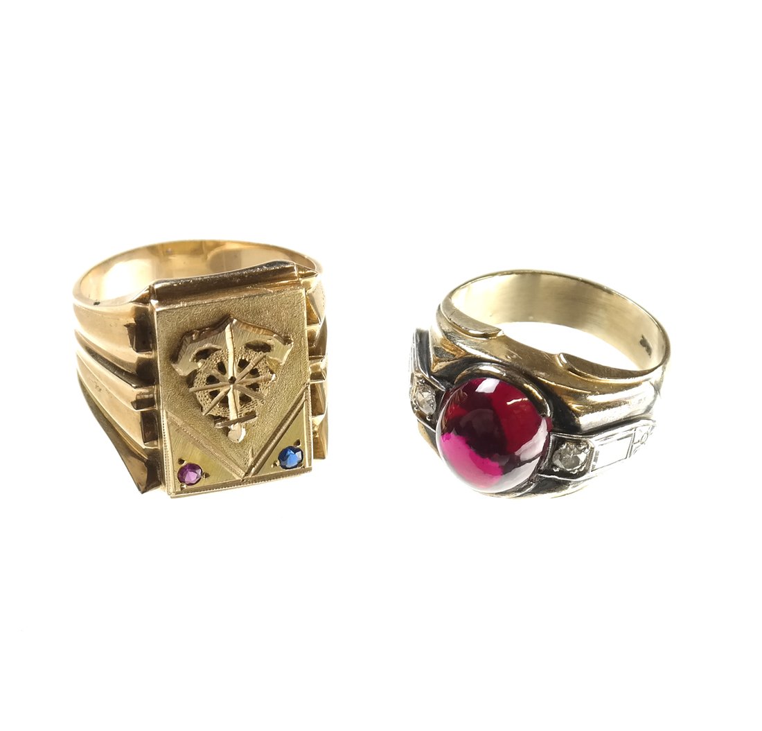 14k Rings, Diamonds (1 of 9)