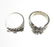 14k White Gold Diamond Rings