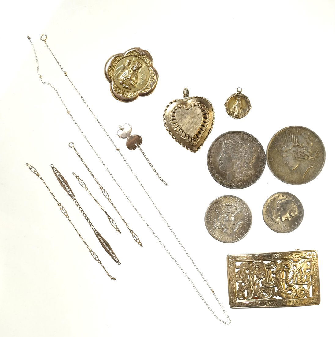 Gold Scrap and U.S. Coins (1 of 9)