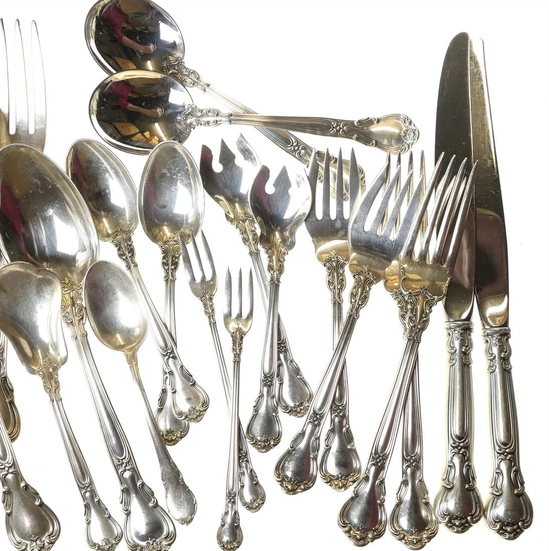 Gorham Sterling "Chantilly" Flatware (1 of 10)