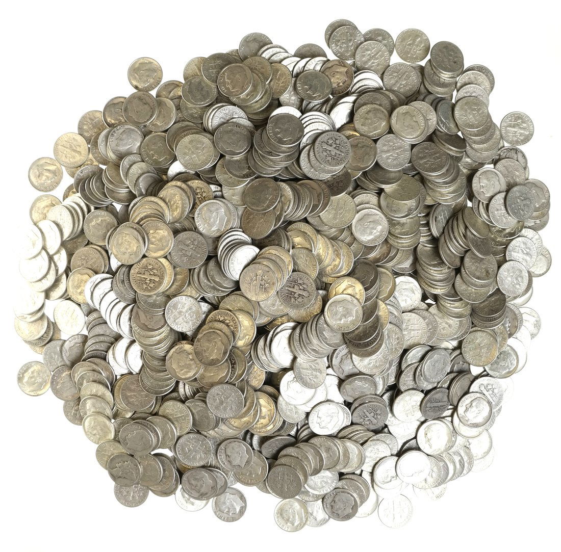$134.90 in 90% Silver Coins (1 of 8)