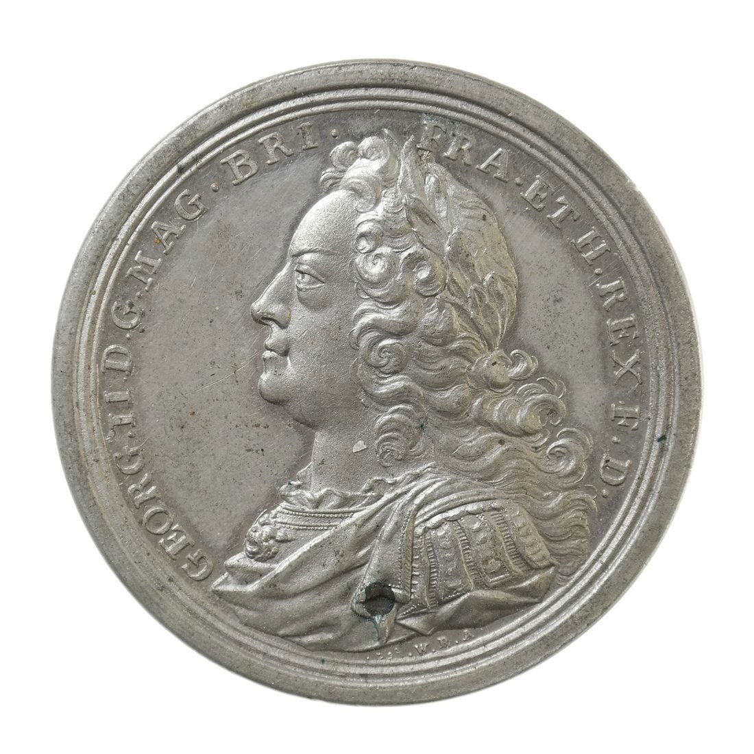 GREAT BRITAIN, Naval Victory off Toulon Medal, 1744. (1 of 3)