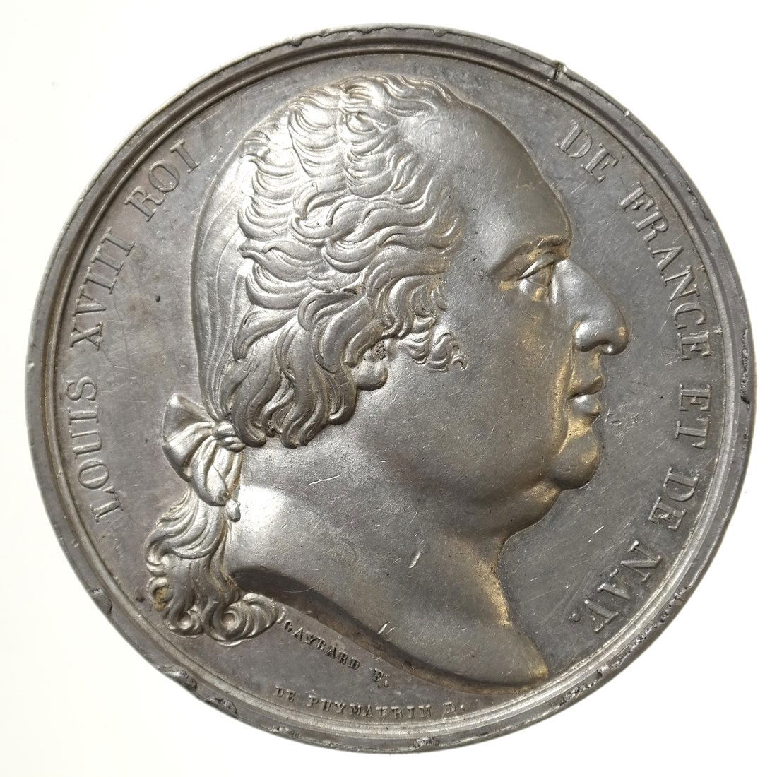 FRANCE. Chamber of Deputies Medal of Baron de Coupigny, (1 of 4)