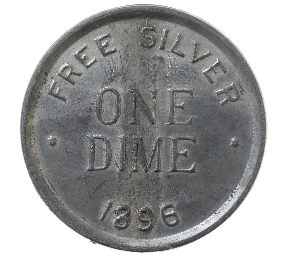 Free Silver Dime, 1896. (1 of 3)