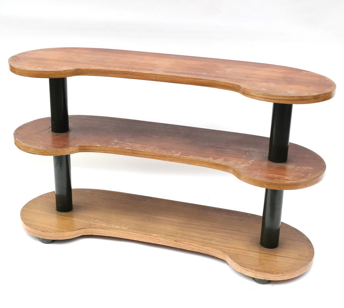 Modern Kidney-Form Three Tier Table (1 of 6)