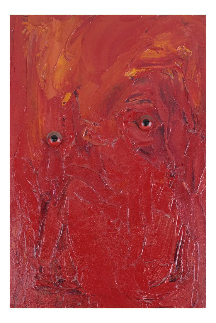 Red Abstract Composition (1 of 6)