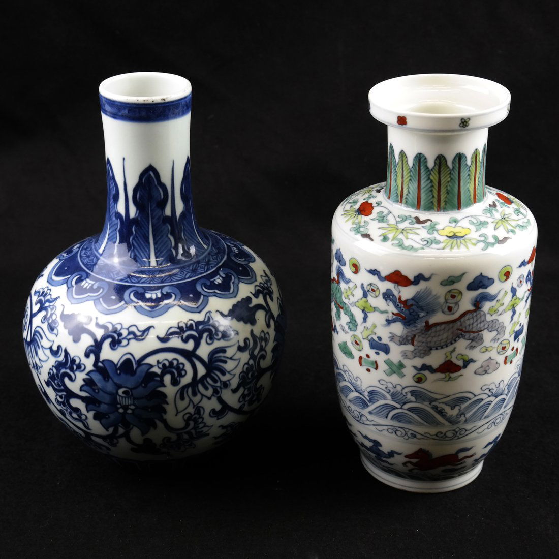 Two Various Asian-Style Vases (1 of 11)