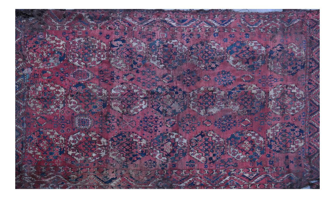 19th Century Turkmen Rug (1 of 8)