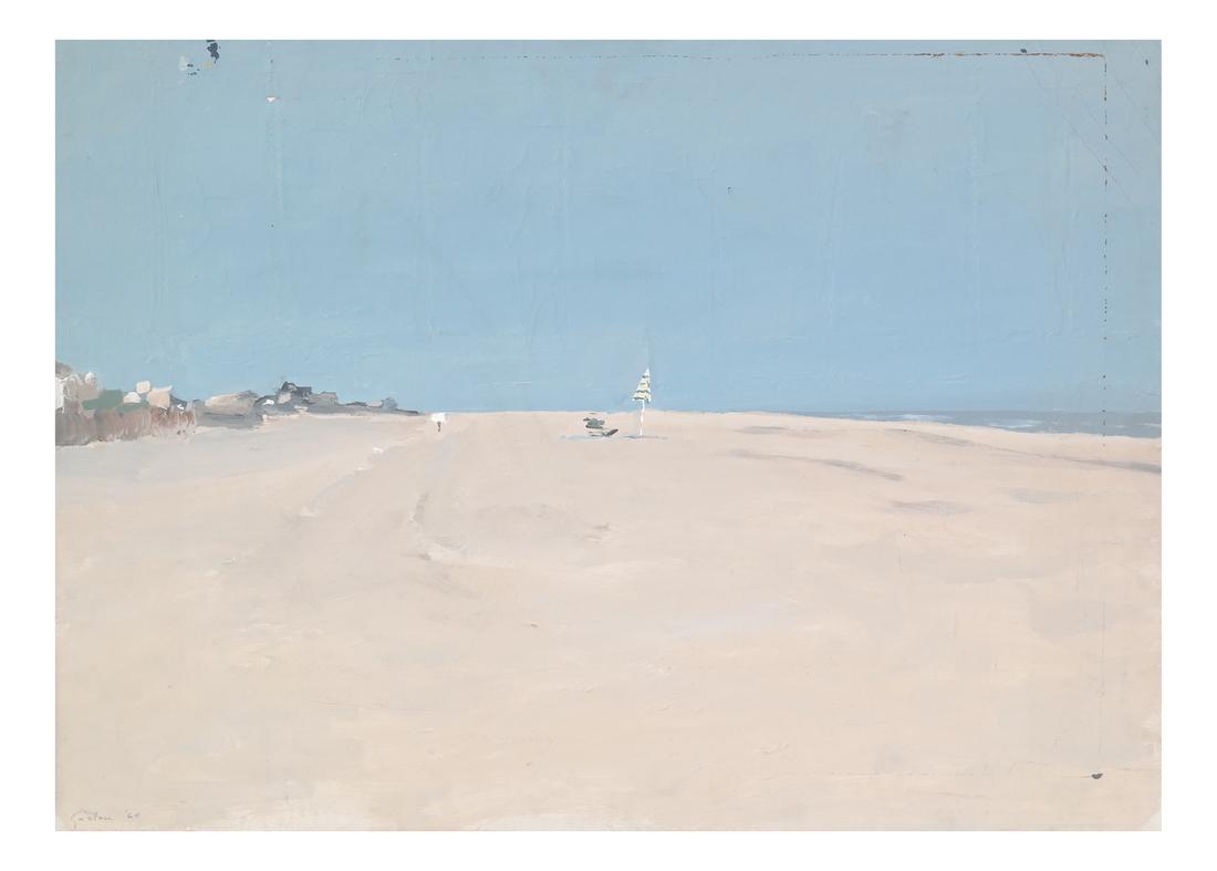 Shore Scene, Oil on Canvas (1 of 9)