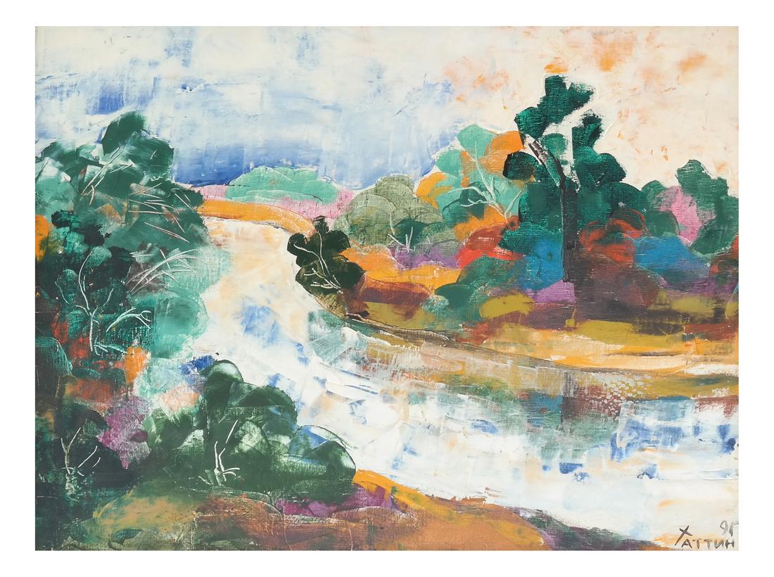 Russian Abstract Composition, O/C (1 of 8)