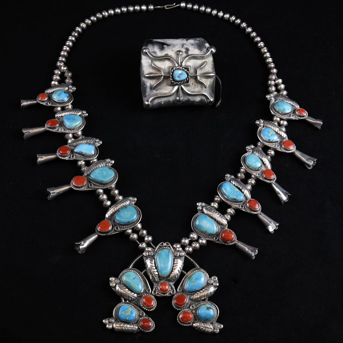 Native American Necklace & Bracelet (1 of 7)