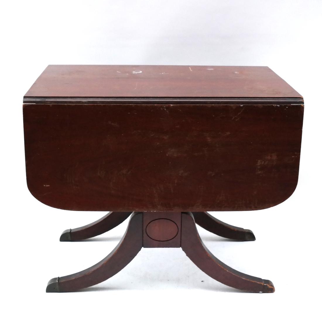 Mahogany Drop-Leaf Extension Table (1 of 7)