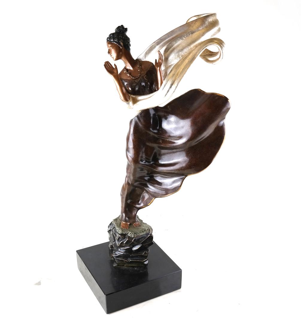 Erte, Summer Breeze, Bronze Sculpture (1 of 7)