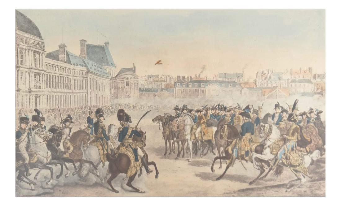 Framed Napolean Colored Print (1 of 7)