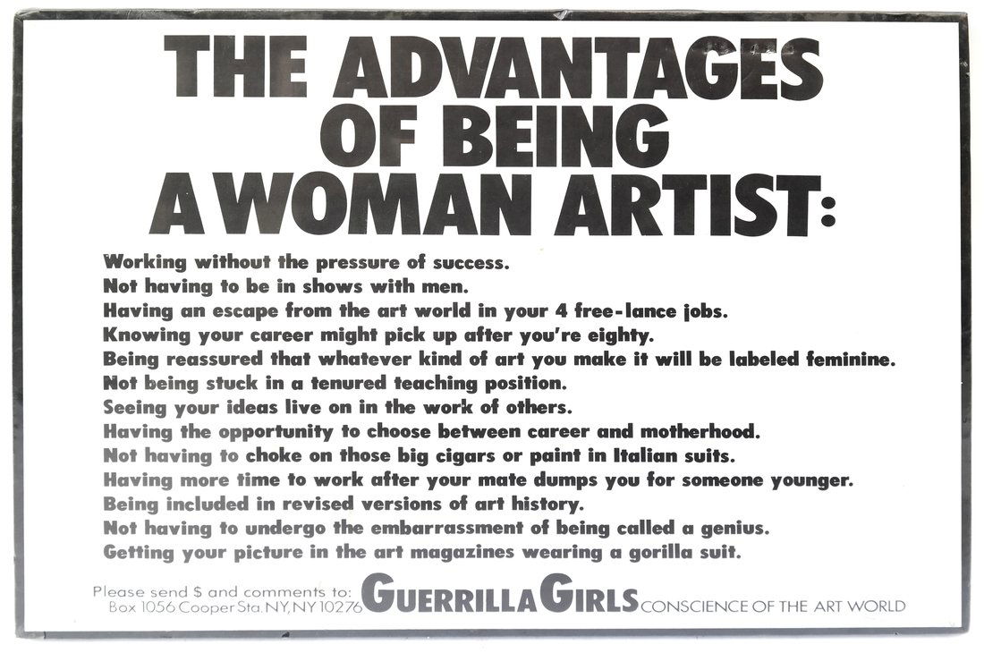 Guerilla Girls' Poster & Paper Bag (1 of 8)