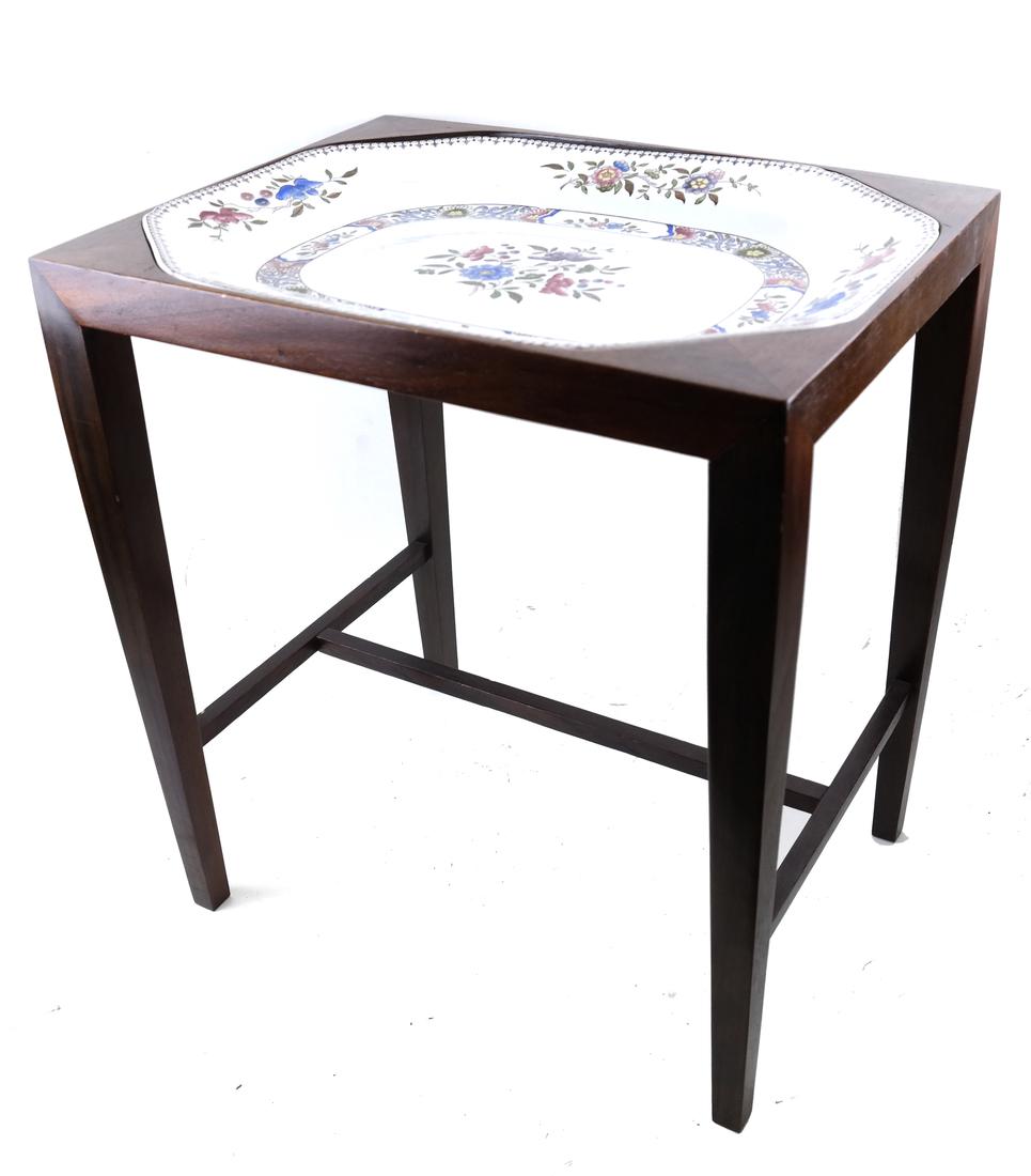 Spode Platter Inset in Stand (1 of 9)