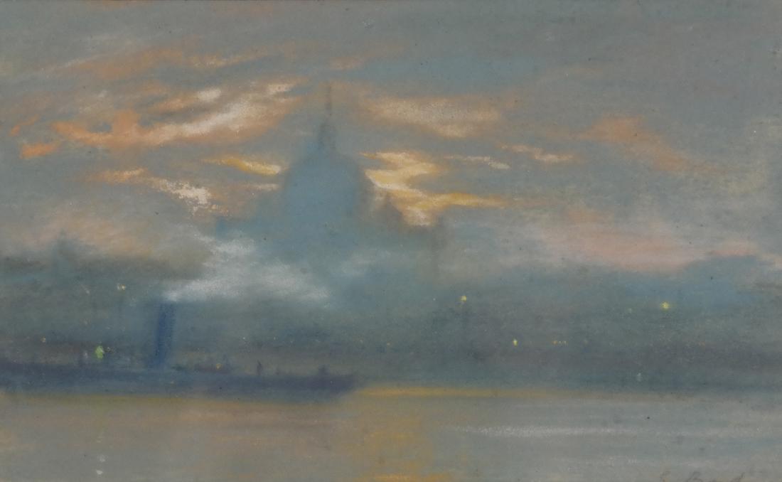 Manner of Eugene Boudin, Pastel on Paper (1 of 9)