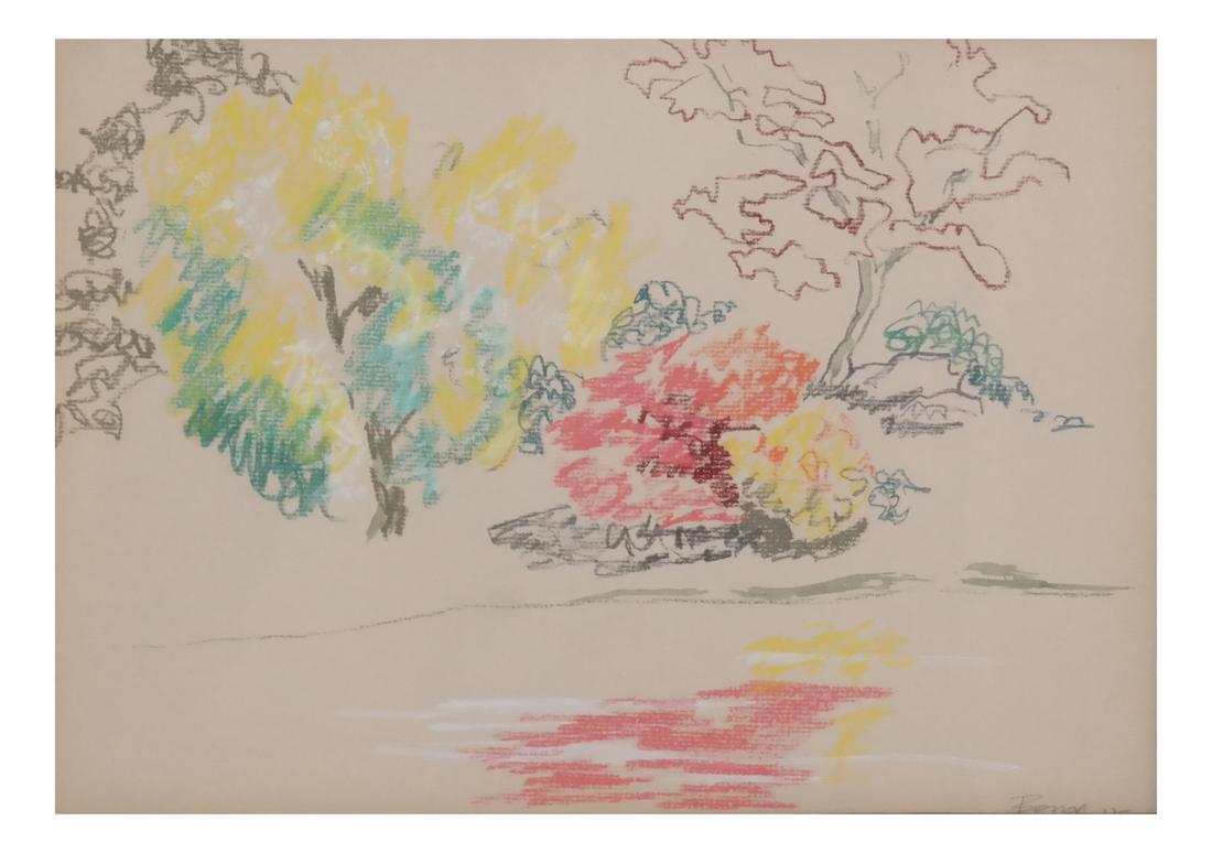 Boyce Benge, Abstract Landscape, W/C (1 of 6)