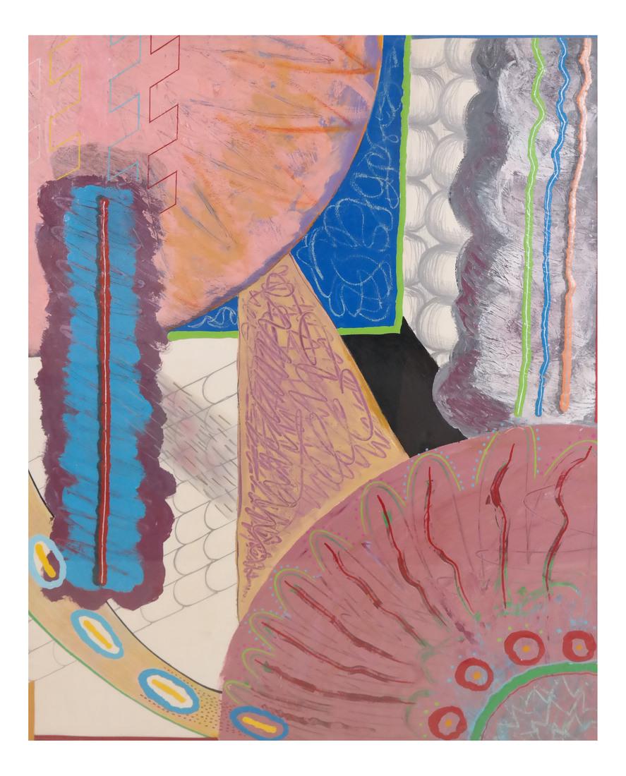 George Longfish, Acrylic & Pencil on Paper (1 of 7)