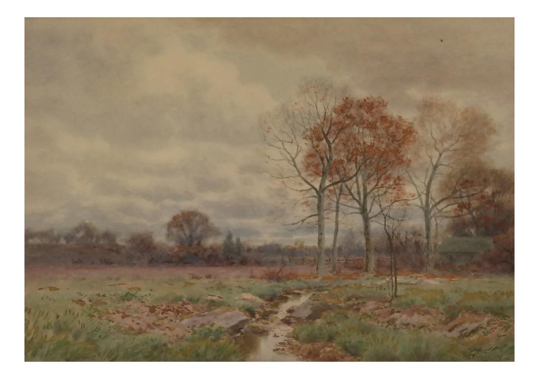 William Fitler, Landscape - Watercolor (1 of 5)