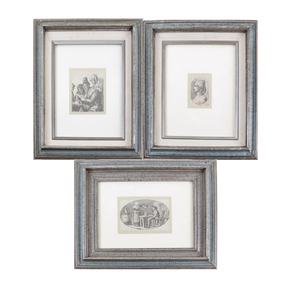 Three Framed Prints (1 of 8)