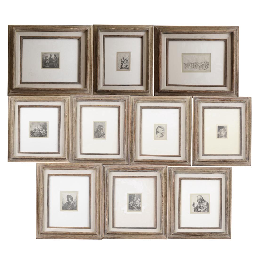 Ten Various Framed Prints (1 of 10)