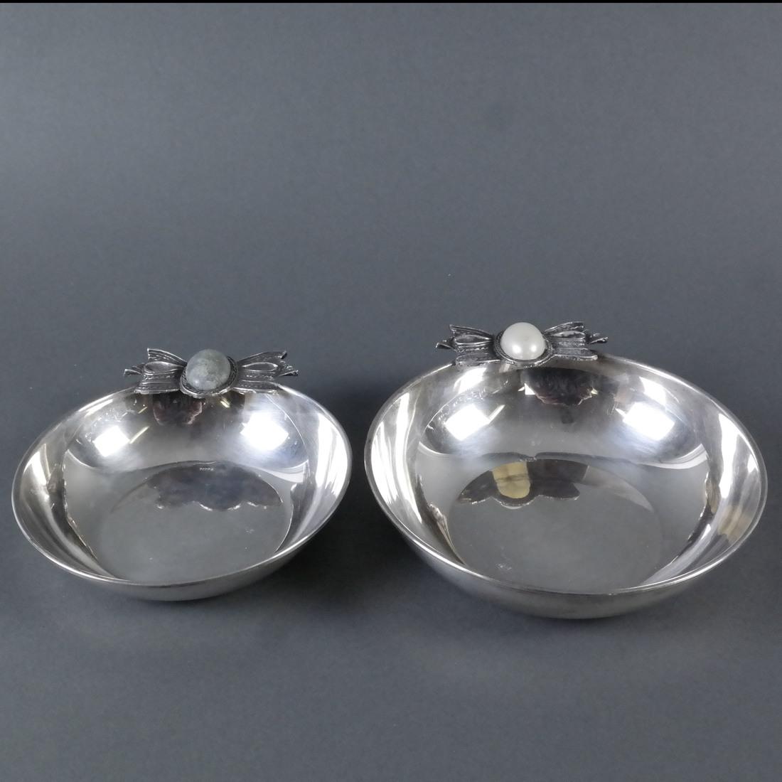 Two .900 Standard Silver Porringers (1 of 8)
