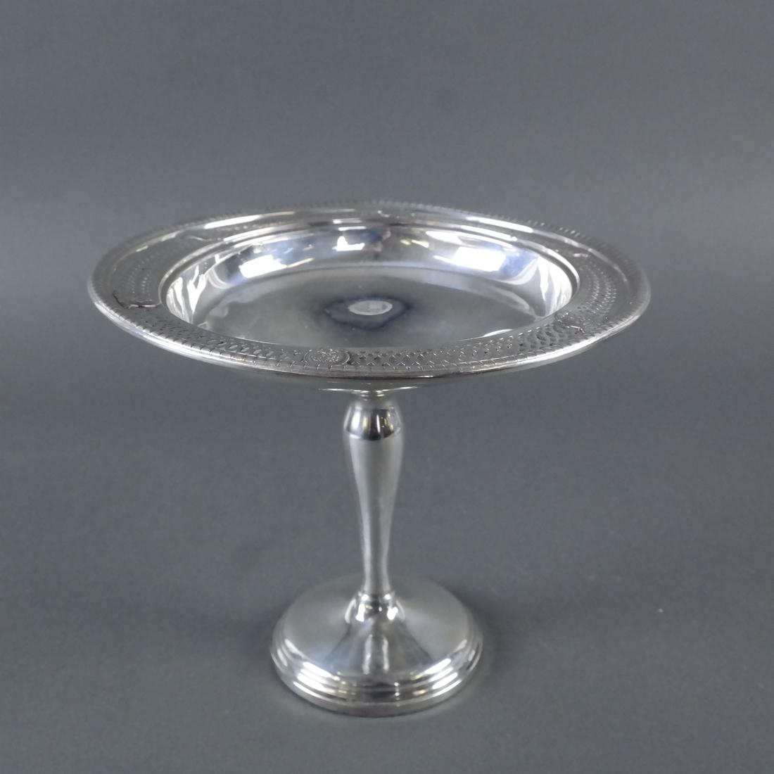 Weighted Sterling Silver Compote (1 of 7)