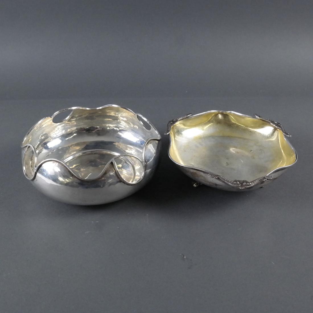 Two Continental Various Silver Bowls (1 of 9)