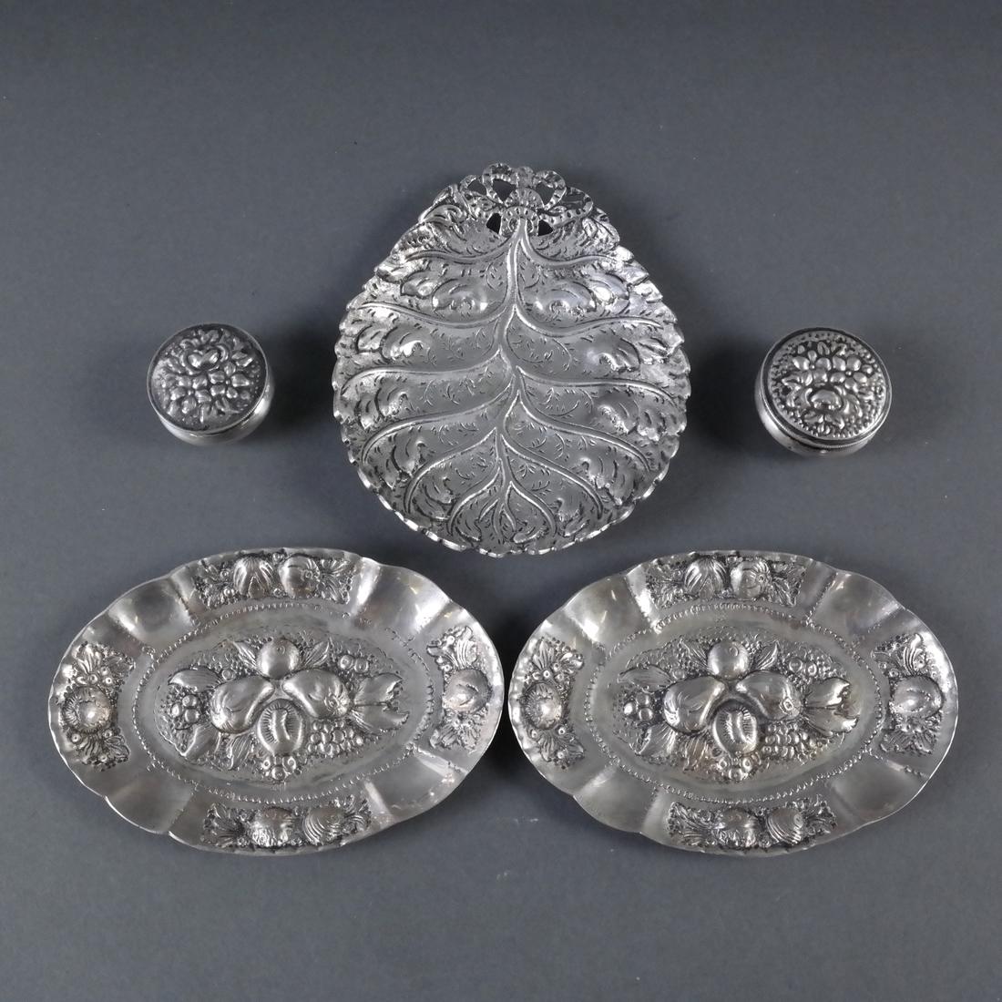 Group of Five Silver Various Items (1 of 7)