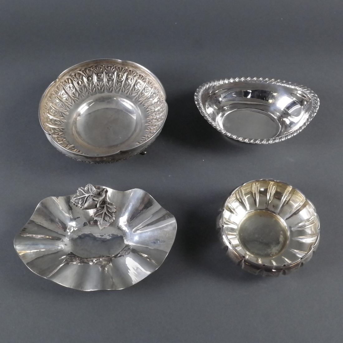 Four Various Silver Table Articles (1 of 10)