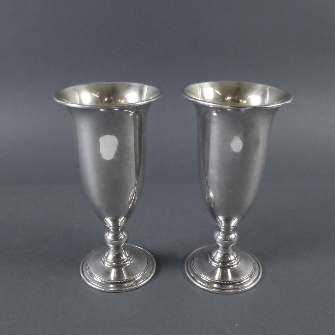 Pair of .900 Standard Silver Goblets (1 of 6)