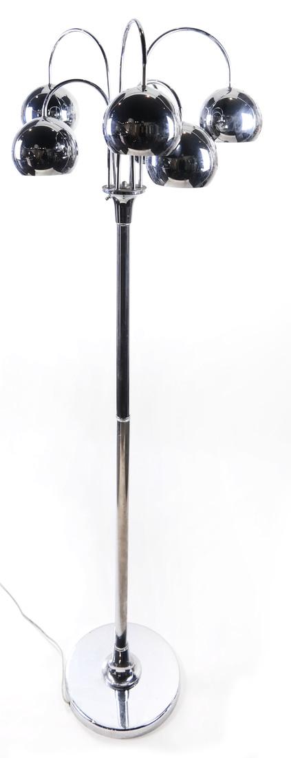 Six Light Modern Chrome Lamp (1 of 7)